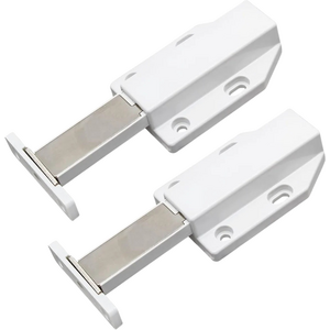 Push Open Door Catches 2 Pack Cabinet Magnetic Push Catches Cupboard Push Latch