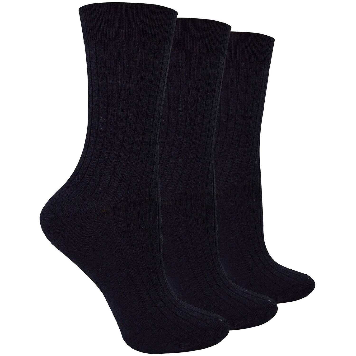 Steven 3 Pairs Ladies Soft Merino Wool Socks
