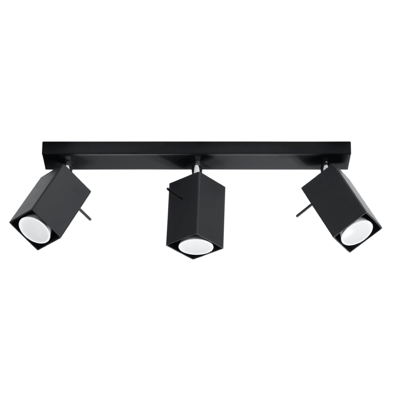 Sollux Lighting Ceiling Lamp Merida 3 White - Black