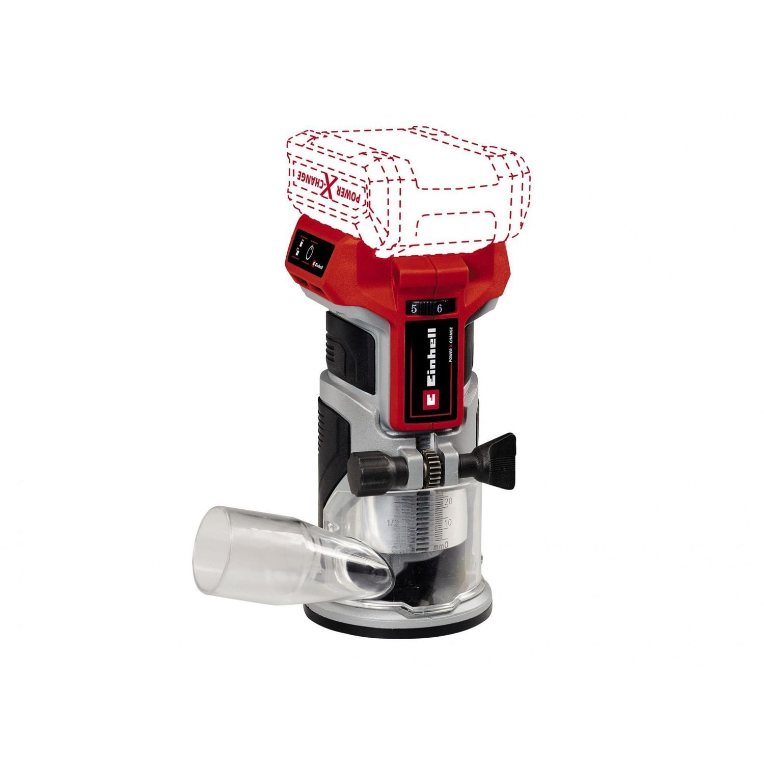 Einhell Tp-Et 18 Li Bl - Solo Palm Router 18V Bare Unit - Multi Colour