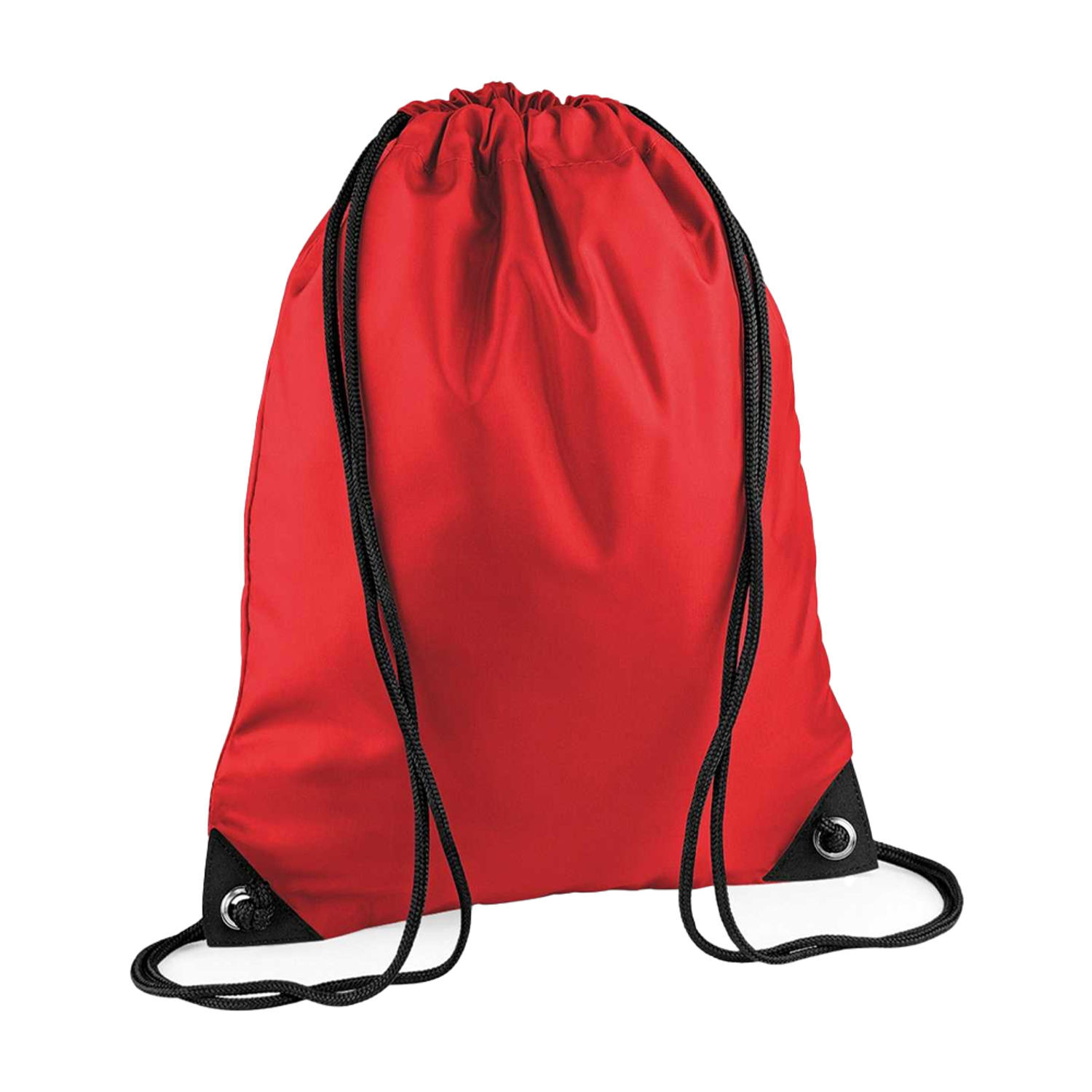 Bagbase Premium Drawstring Bag E - Bright Red