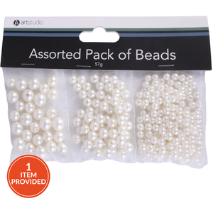 Pack of White Beads
