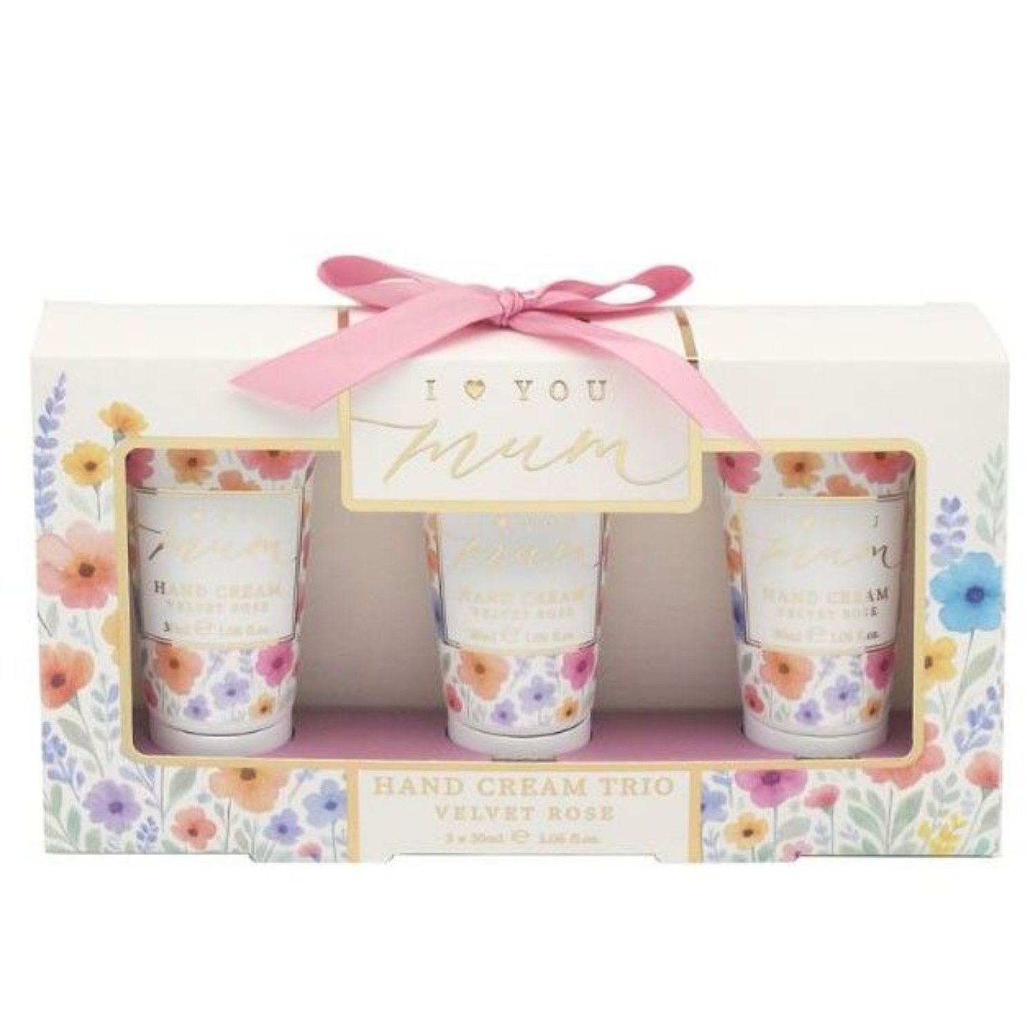 KDMD I Love You Mum Flower Hand Cream Trio - Image 6