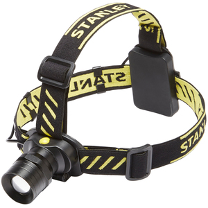Stanley LED Head Torch with Adjustable Beam