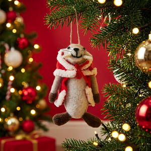 Christmas Walrus Hanging Decoration