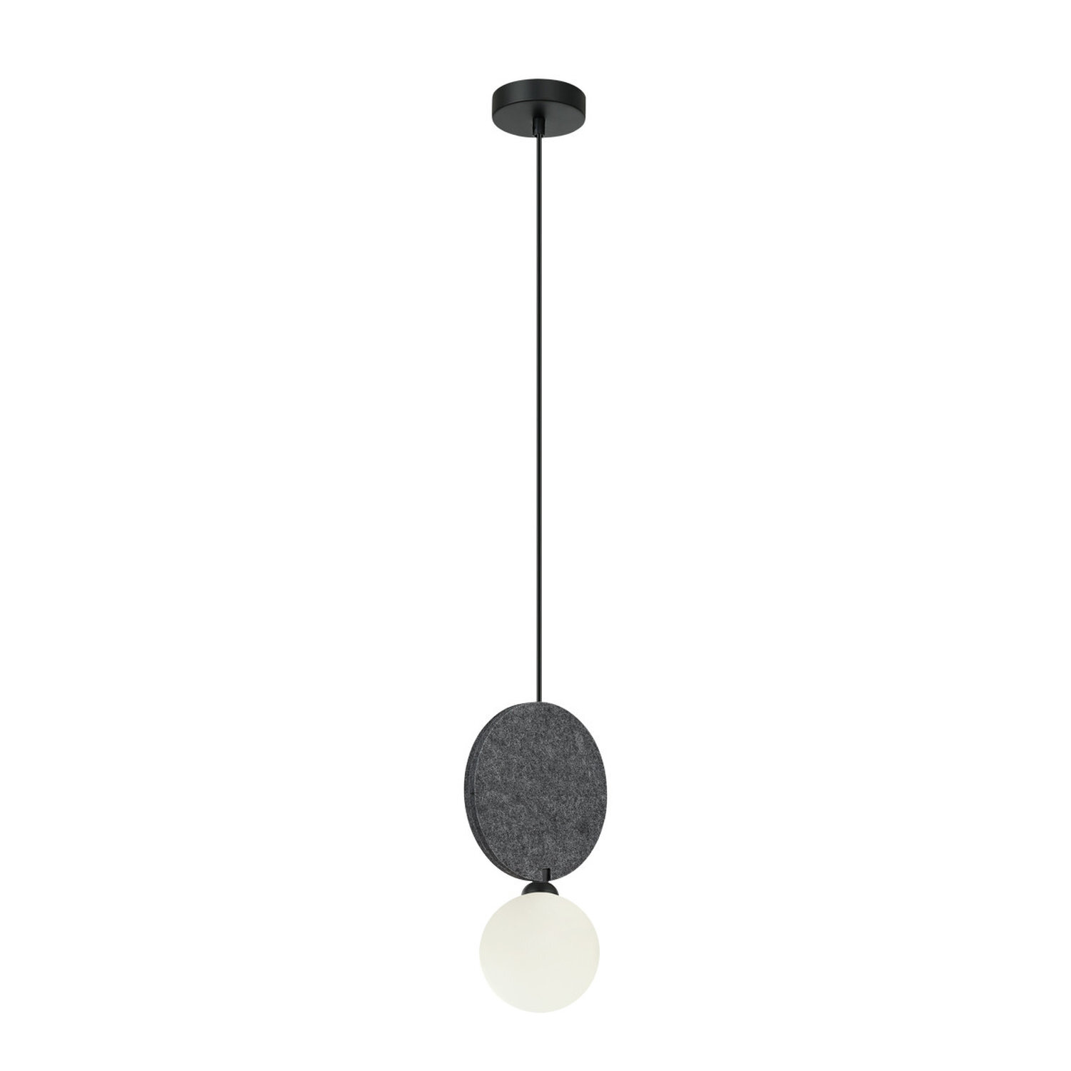 Italux Lighting Andrea Pendant Light Grey A - Grey
