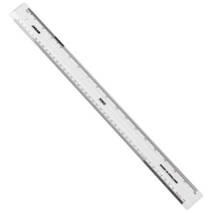Perspex Ruler - Clear / 45cm
