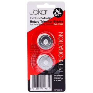 Paper Trimmer Spare Perforation Blades - 25mm / 2 Pack