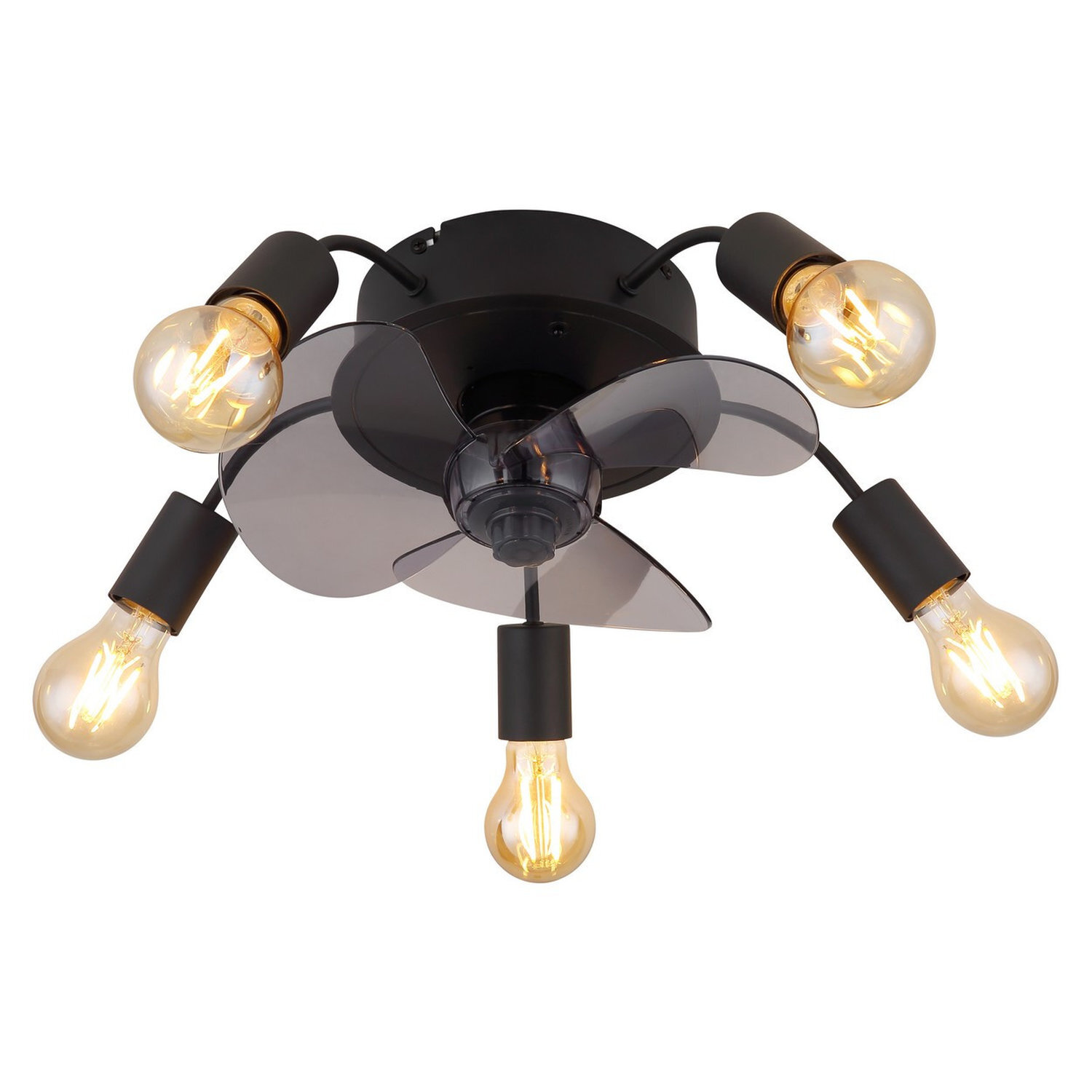 Globo Lighting Alisha Ceiling Fan Black
