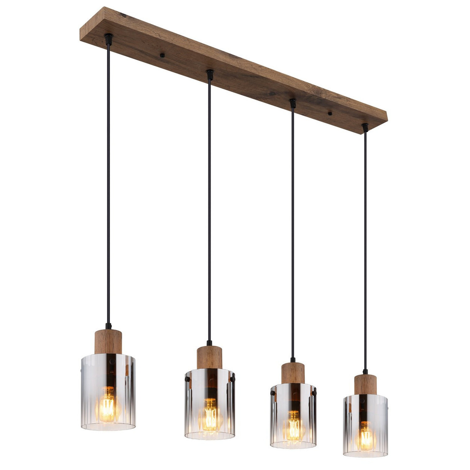 Globo Lighting Underwood Pendant Light Wood