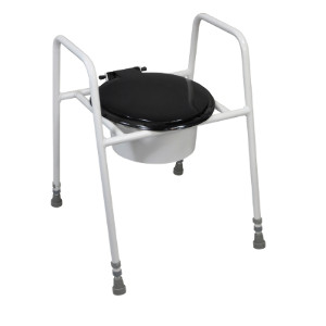Aidapt Solo Skandia Toilet Frame With Seat Lid