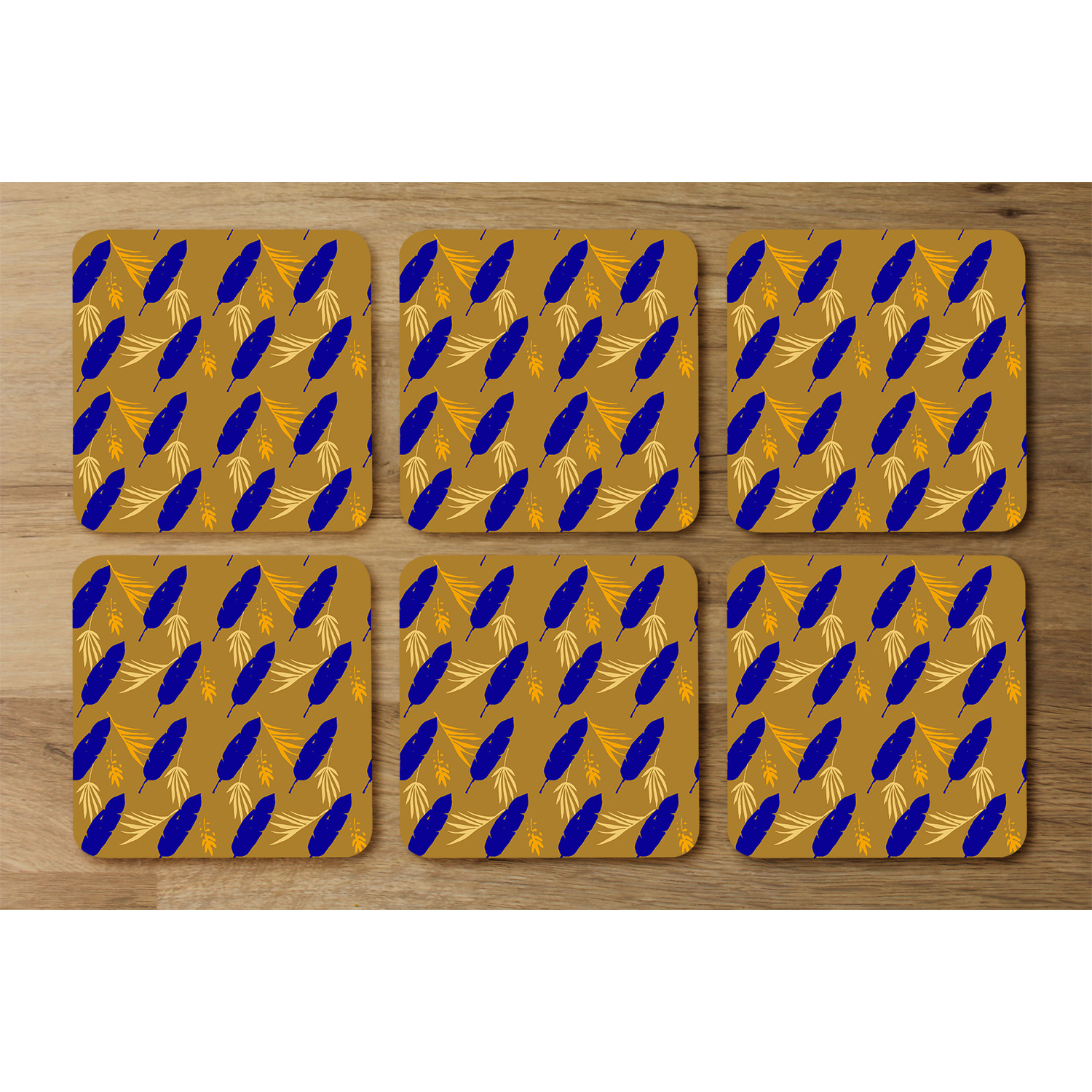 Trendy Tropical Coaster - Brown