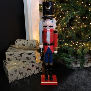 Traditional Wooden Christmas Nutcracker Soldier Decoration