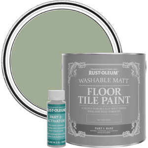 Rust-Oleum Washable Matt Floor Tile Paint - Bramwell 2.5L