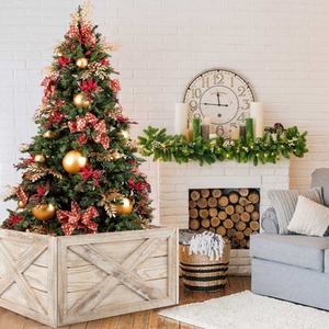 Christmas Tree Skirt Tree Box with Hook