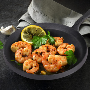 Cast Iron Skillet Frying Pan with Stay-Cool Handle