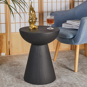 Black Side Table