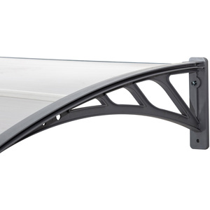 thumbnail image 2 of Outsunny Outdoor Window Door Canopy Awning – Brown – UV & Water Resistant 2 of 6