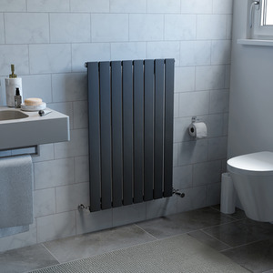 Agadon Vertical Flat Panel Designer Radiator Anthracite