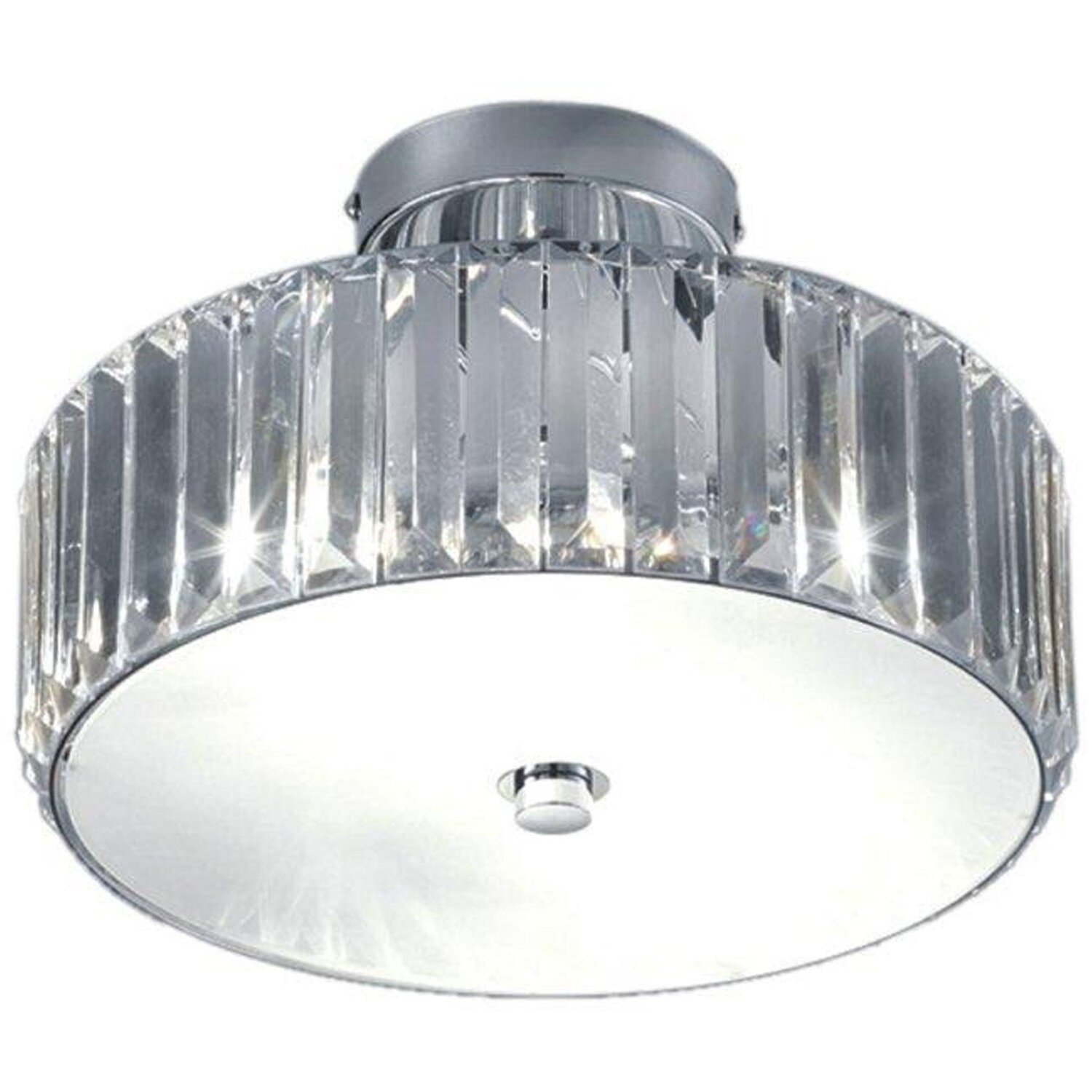 Hesketh Chrome Ceiling Lampshade