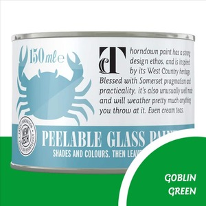Thorndown Goblin Green Peelable Glass Paint