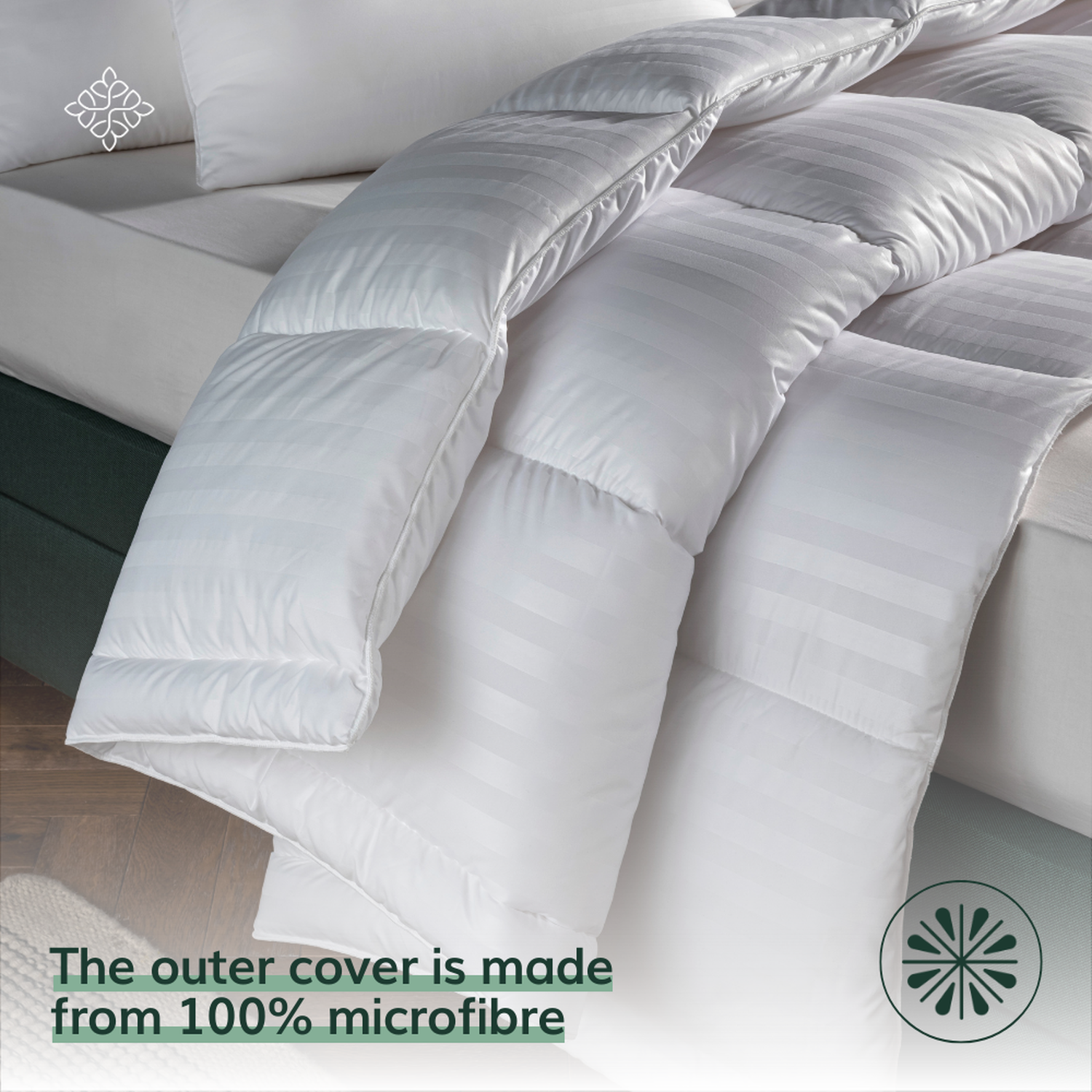 Warm And Cosy 16 5 Tog Winter Duvet - White Double