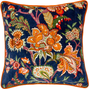 Georgia Printed Velvet Cushion