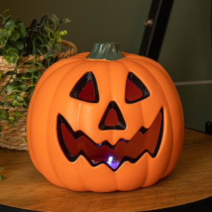 Light up Pumpkin Lantern with Multi-Coloured LEDs