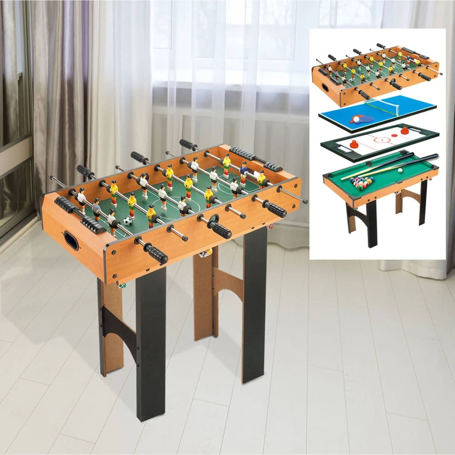 4 in 1 Multi Games Table