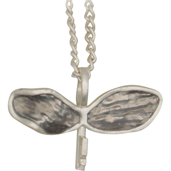 Harry Potter .999 Silver Plated Flying Key Necklace