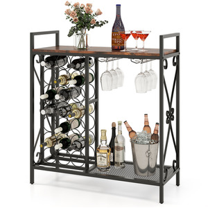 21 Bottle Wine Rack