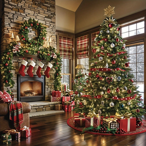 Christmas Fireplace Diamond Art Painting