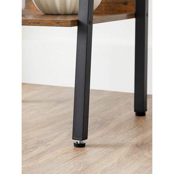 VASAGLE Ladder Shelf, 5-Tier Narrow Shelf, Bookshelf