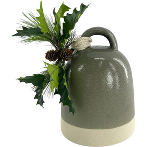 Ceramic Sage Green Bell