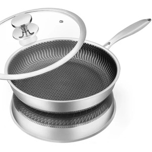 Triply Stainless steel frying pan