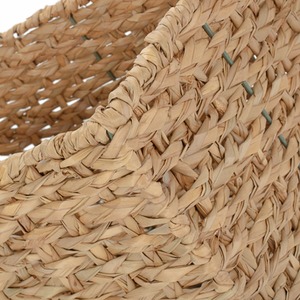Thatch Grass Woven Storage Basket