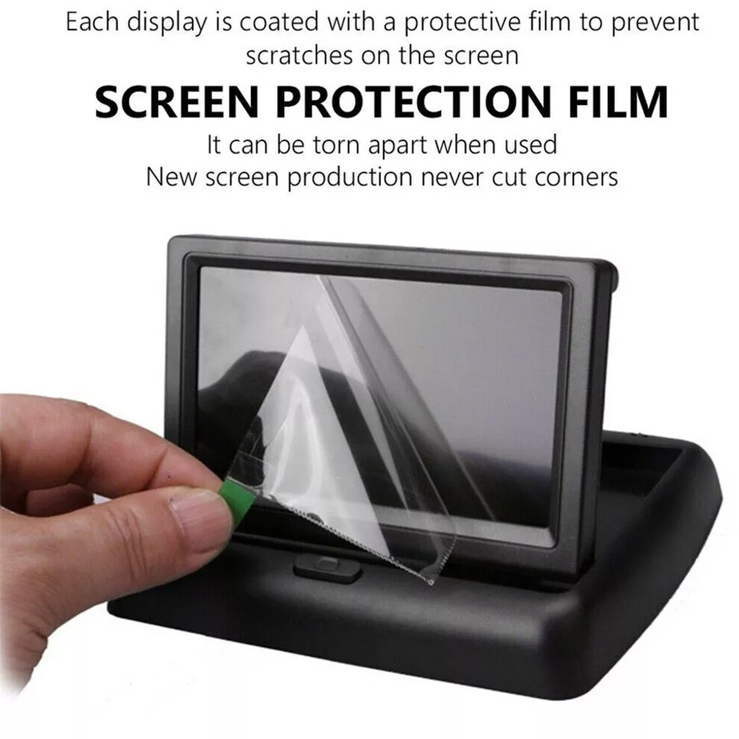 Folding Rear View Reversing Camera Kit