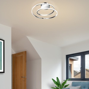 COSYLYTE Alston Double Ring Integrated LED Ceiling Flush Light