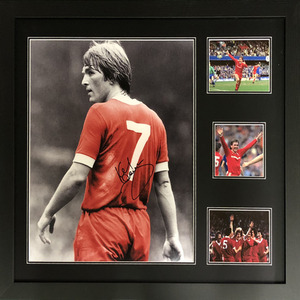 Sir Kenny Dalglish Signed and Framed Liverpool Photo