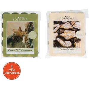 Pack of 20 Fir or Cookie Tealights