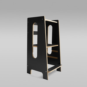 Montessori Learning Tower Wooden Kitchen Tower with Adjustable Heights Classic