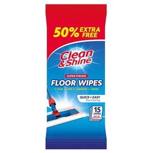 Clean Shine Super Strong Floor Wipes