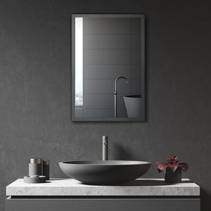 kleankin Wall Mounted Bathroom Cabinet with Mirror