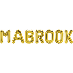 Mabrook Foil Balloons G
