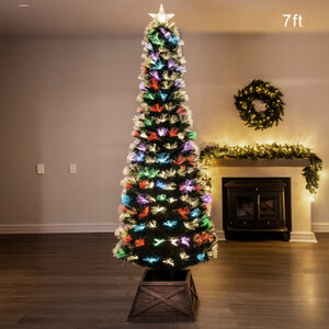 The Vesuvius Fir Fibre Optic Christmas Tree