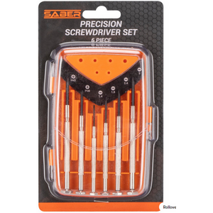 Saber 6 Piece Functional Precision Screwdriver Set