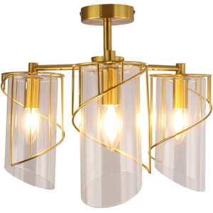Georgie 3 Arm Flush Ceiling Fitting