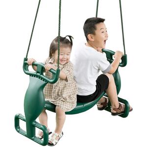 Two Kids Tandem Swing Seat Outdoor Fun