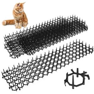 6 Pcs Animal Repellent Mats for Garden Anti-Cat Spikes