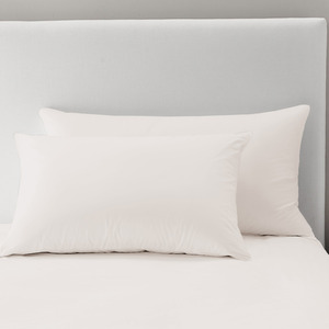 Cream / King Soft Touch Plain Microfibre Duvet Cover and Pillowcase Set shot 11859764